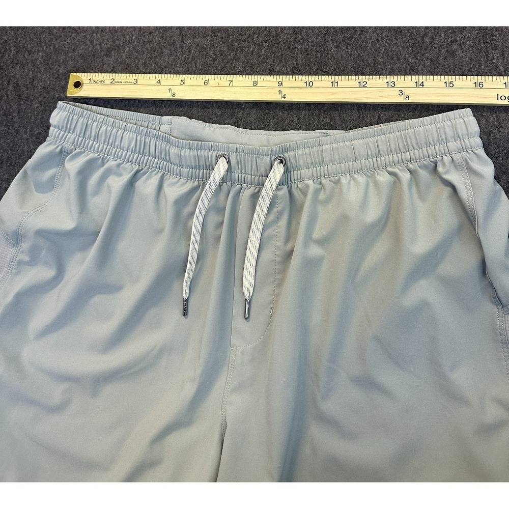 Vuori Men's Course Run Short Size XL Green/Blue Lined Athletic Gym Activewear - Picture 14 of 16
